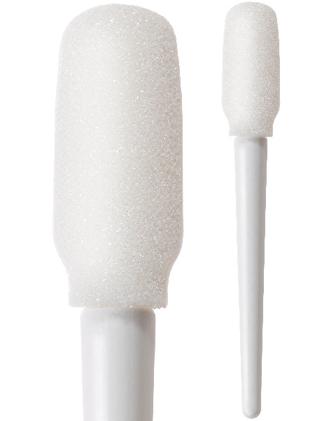 71-4508: 3.125” Overall Length Swab with Thick Rectangular Foam Mitt and Polypropylene Handle 
