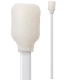 71-4542: 6” overall length swab with wide rectangular foam mitt and polypropylene handle.