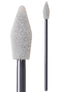 71-4553: 2.83” overall length swab with spear-shaped foam mitt on a tapered polypropylene handle.
