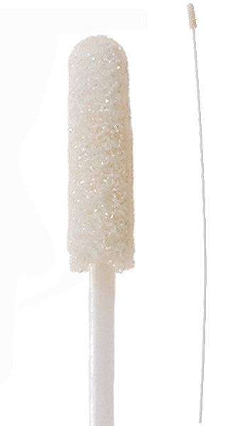 (Bag of 25 Swabs) 71-4554: 4.06” Overall Length Swab with Micro Foam Mitt on a Nylon Handle - Nano-tip™